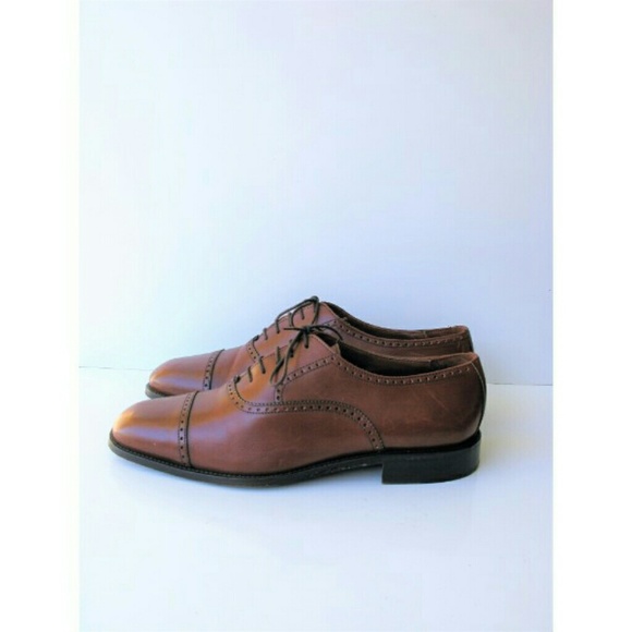 Italian Made Ultraflex Elite Cap Toe Oxford Shoes - Picture 6 of 8